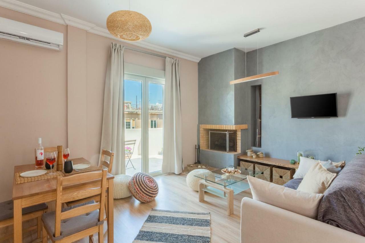 100M2 Luxury Apartment In The Heart Of Athens - Living Stone Emerald Экстерьер фото